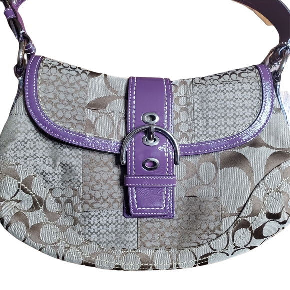 New without tag. Purple, stylish, Coach purse, Excellent condition - Picture 2 of 10